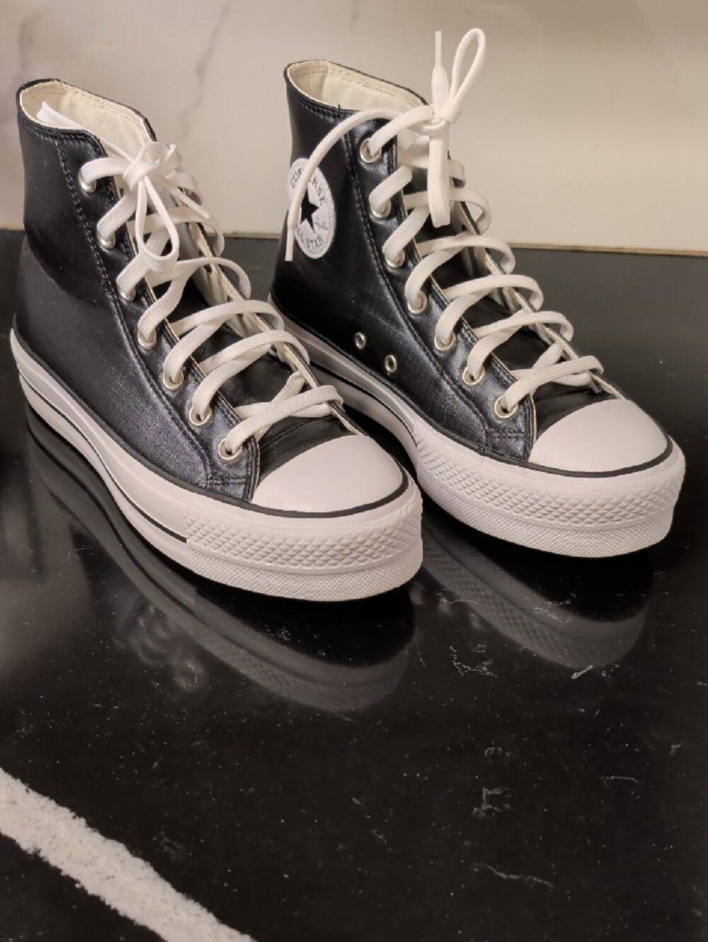 Converse Chuck Taylor All Star Lift Platform Sneakers Size 8 - Picture 3 of 11